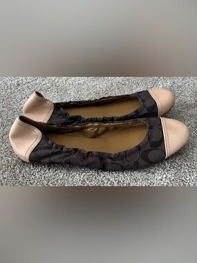 Coach Ballet Flat Size 10
